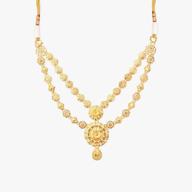 Royal Ritu Gold Necklace Set